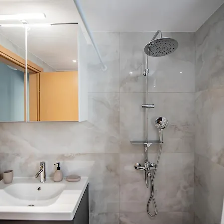 아파트 Eramel Cozy With Sea View Sgourou